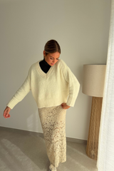 Pull Fiona beige
