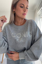 Pull Iconic Gris