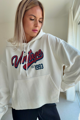 Sweat vintage Blanc