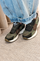 No Name Carter Runner – Kaki / Olive / Bronze