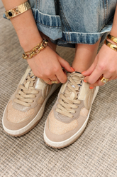 NO NAME Tyler Court W – Nude/Gold/Nude