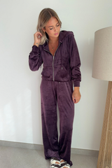 Pantalon Rebel prune