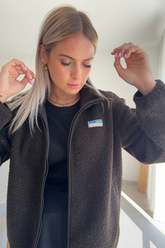 Veste Eva Marron