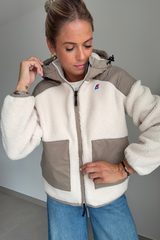 K-Way Angélique 4.0 Orsetto – Beige / Taupe / Écru