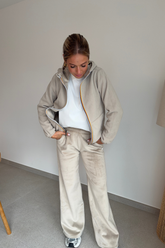 Kway lily velour polar double beige