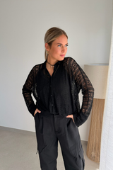 Chemise grâce noir