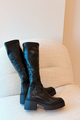 Botte haute – Noir