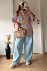 pantalon bleu