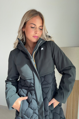 Kway siphelle hybrid warm shell noir