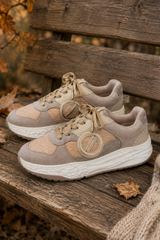 NO NAME Tyler Court W – Nude/Gold/Nude