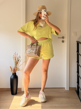 t-shirt cora vert