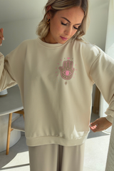 Sweat beige amore