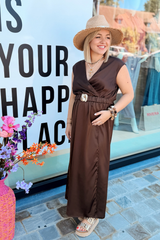 Robe marron