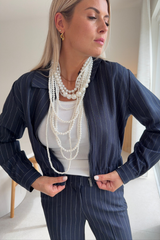 Veste Aline bleu