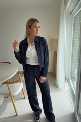 Pantalon aline bleu