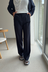 Pantalon aline bleu