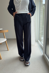 Pantalon aline bleu