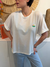 T-shirt Vintage Blanc