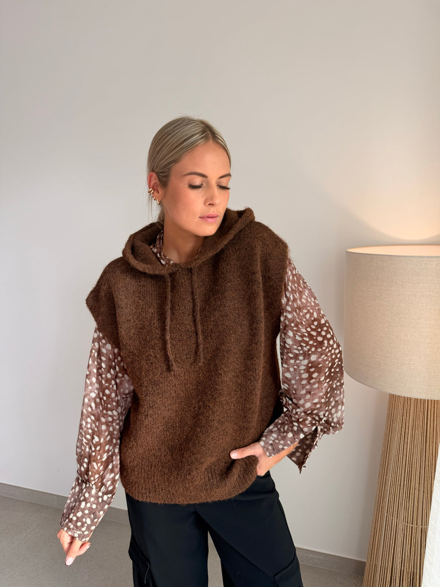 Pull Nellie chocolat
