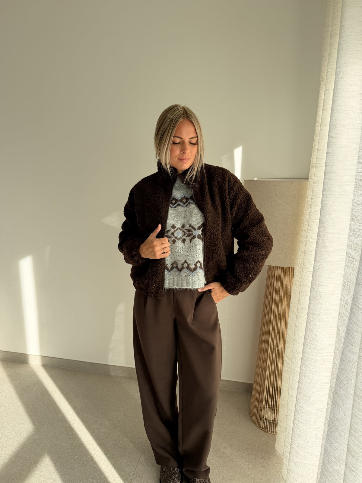 Pull Stockholm gris