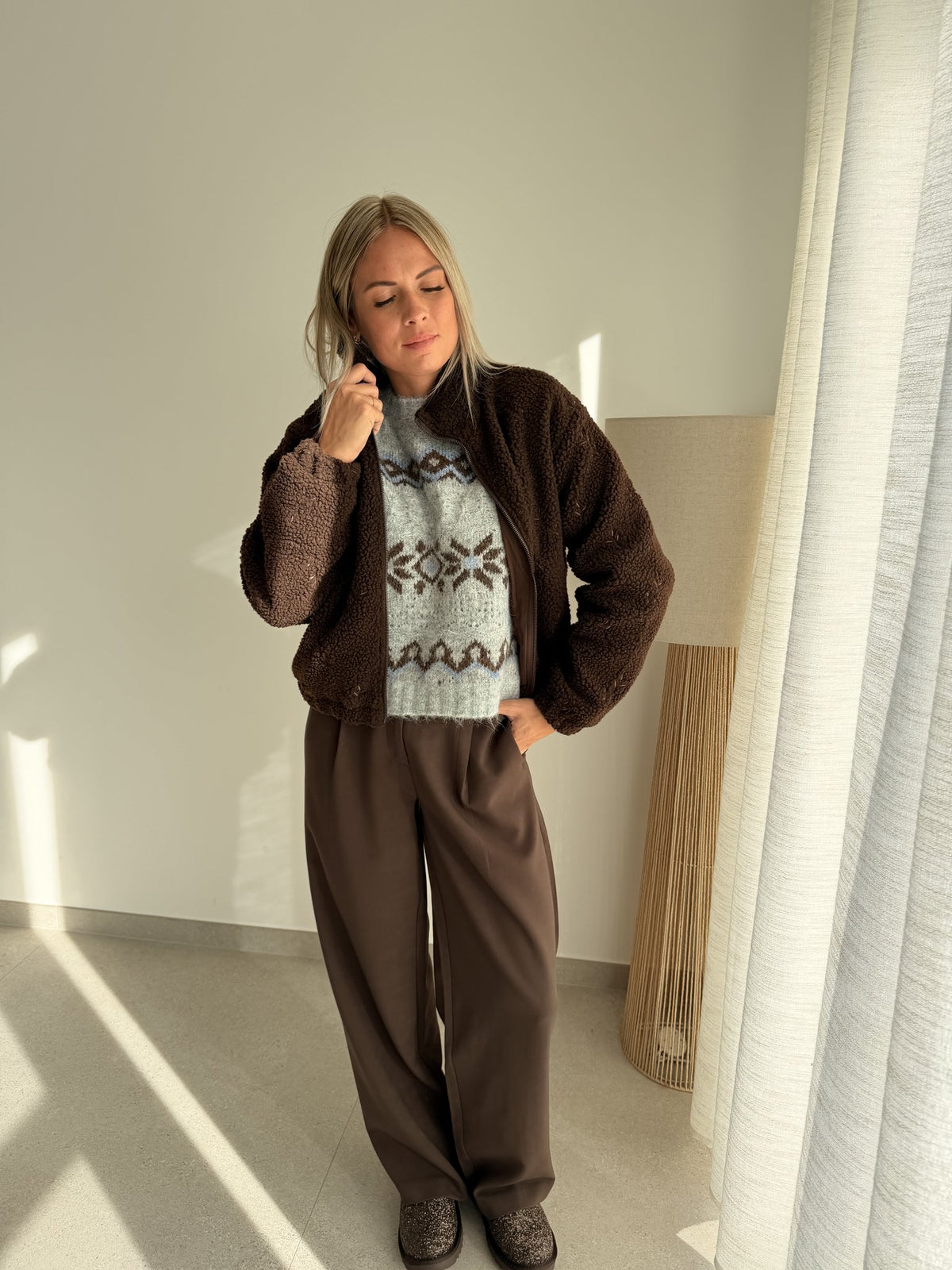 Pantalon Linda Raven choco