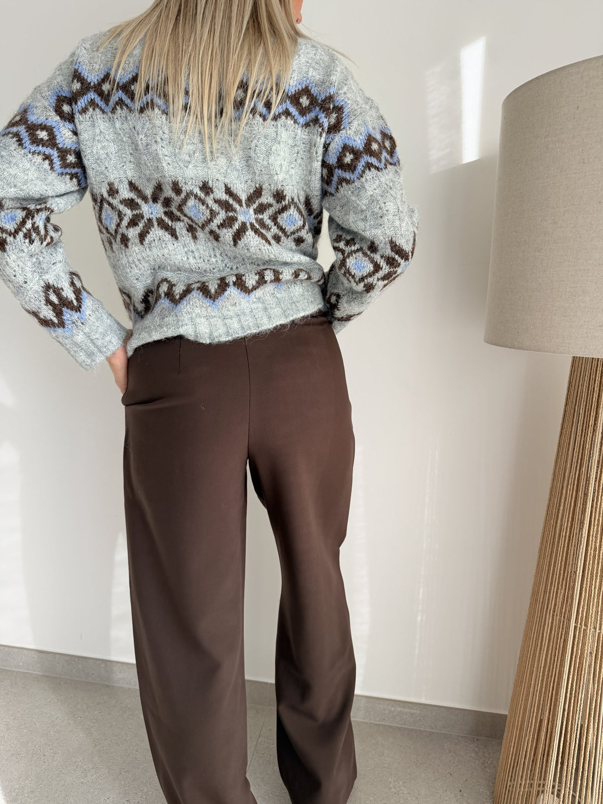 Pantalon Linda Raven choco