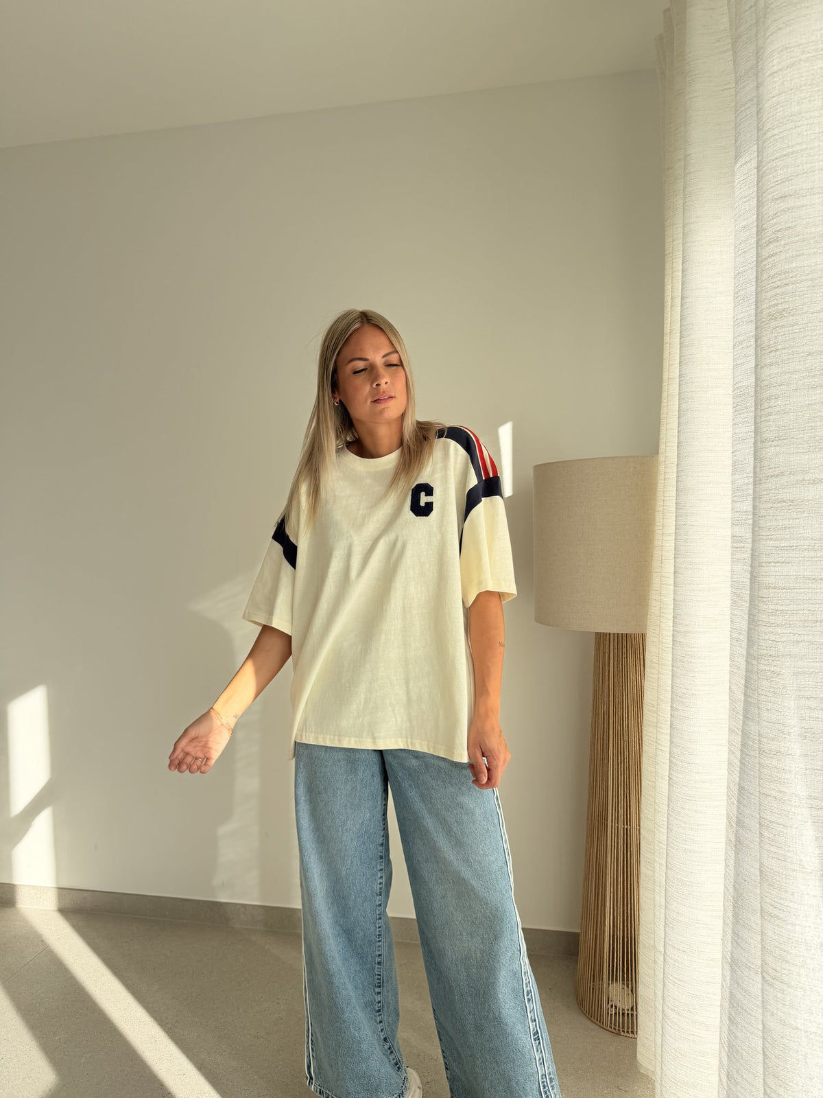 T-shirt Camille beige