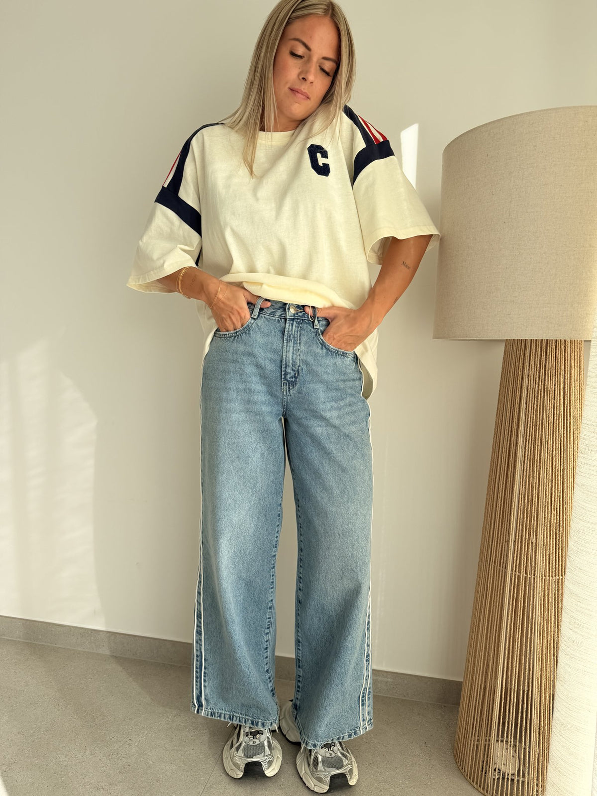 T-shirt Camille beige