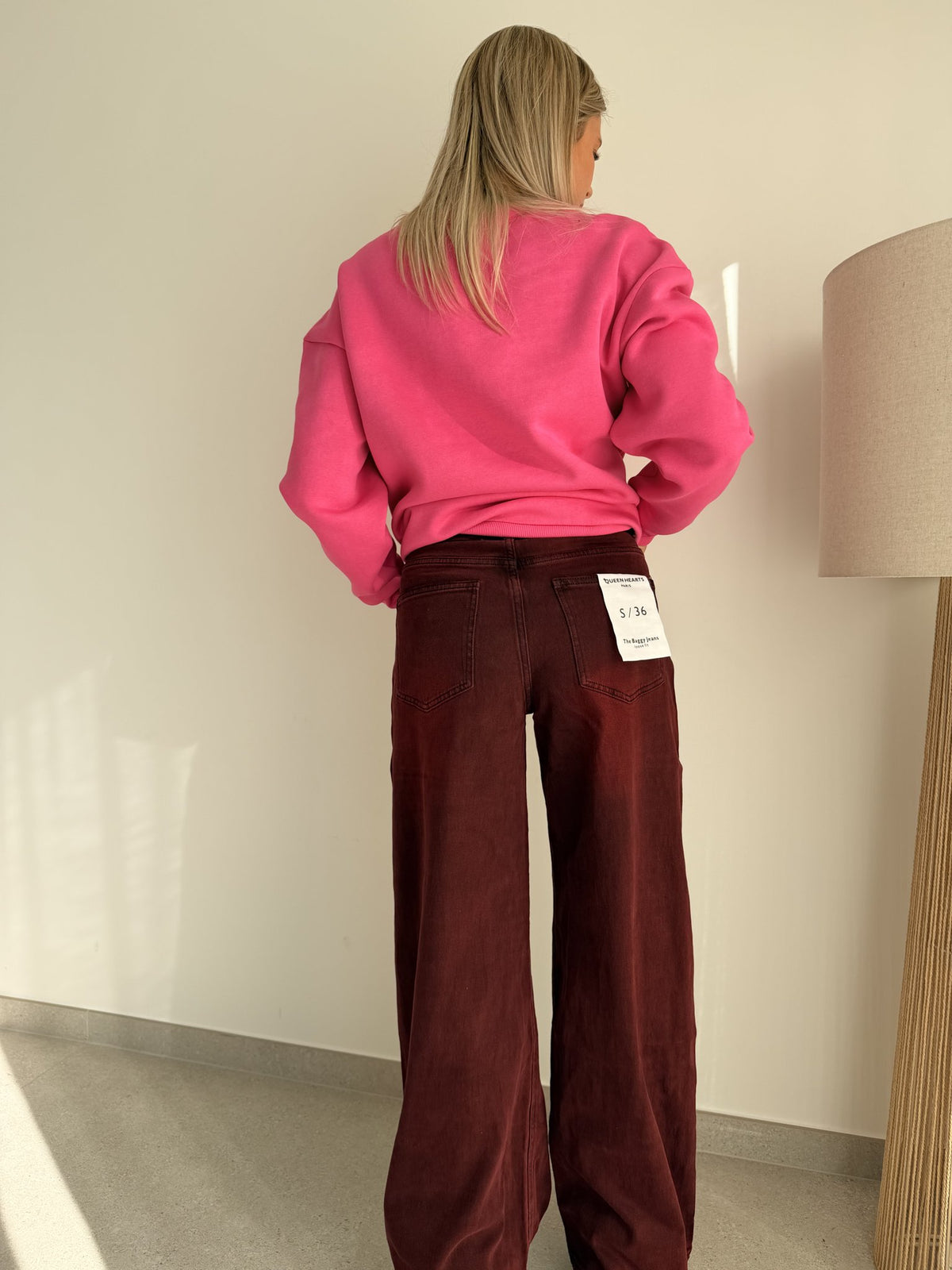 Jeans bordeaux