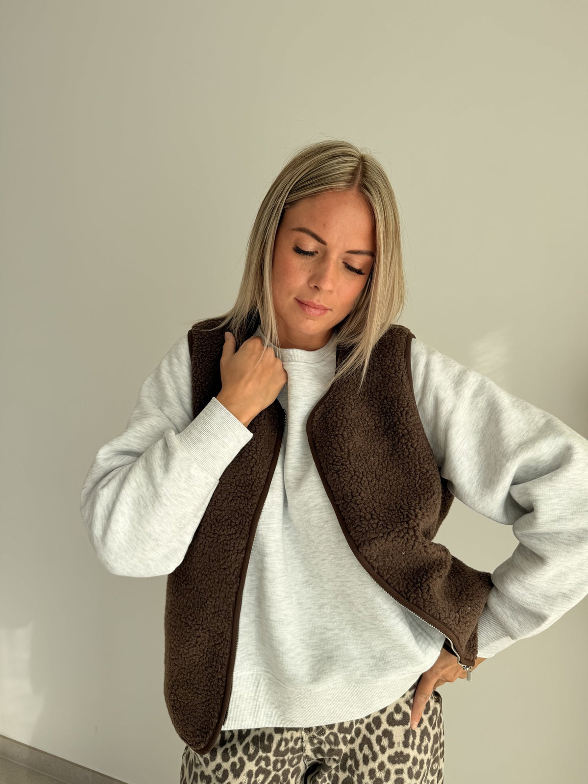 Pull Maia gris
