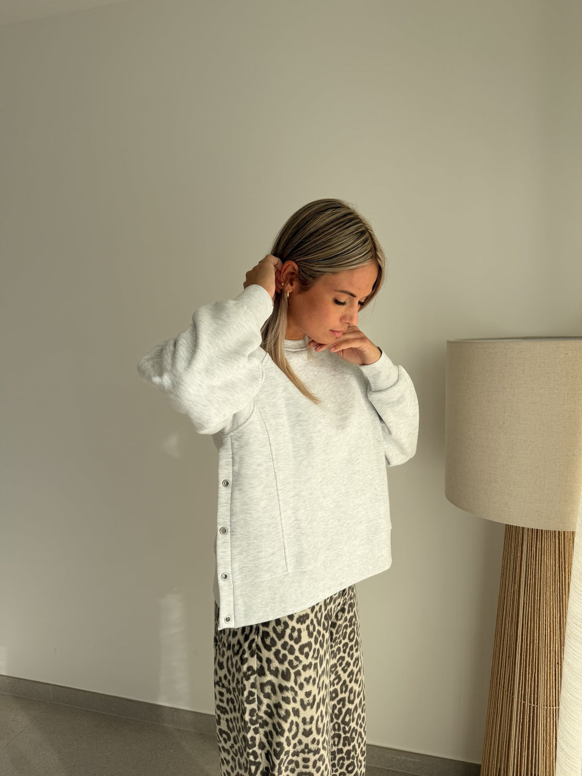 Pull Maia gris