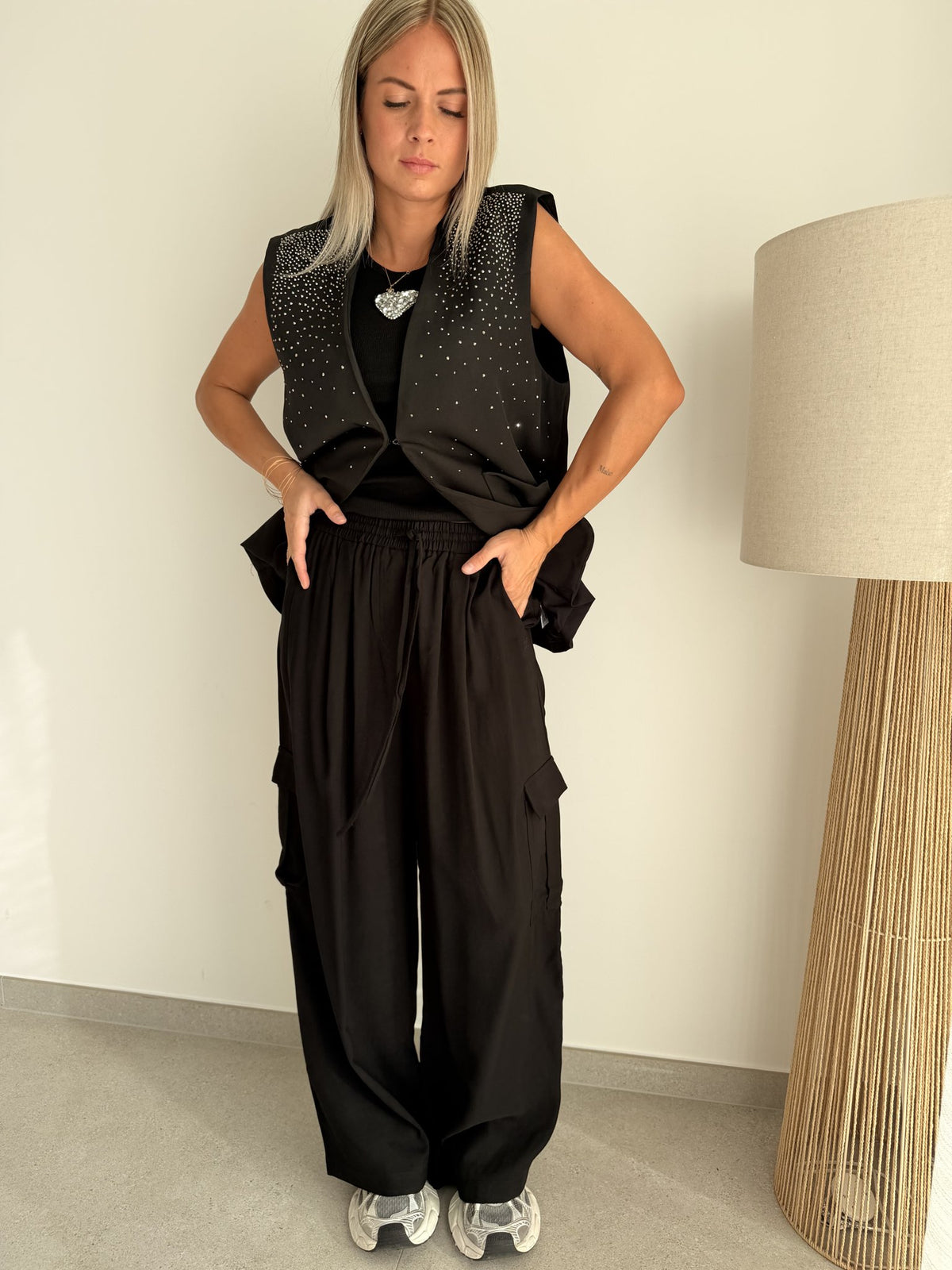 Pantalon Anvar noir