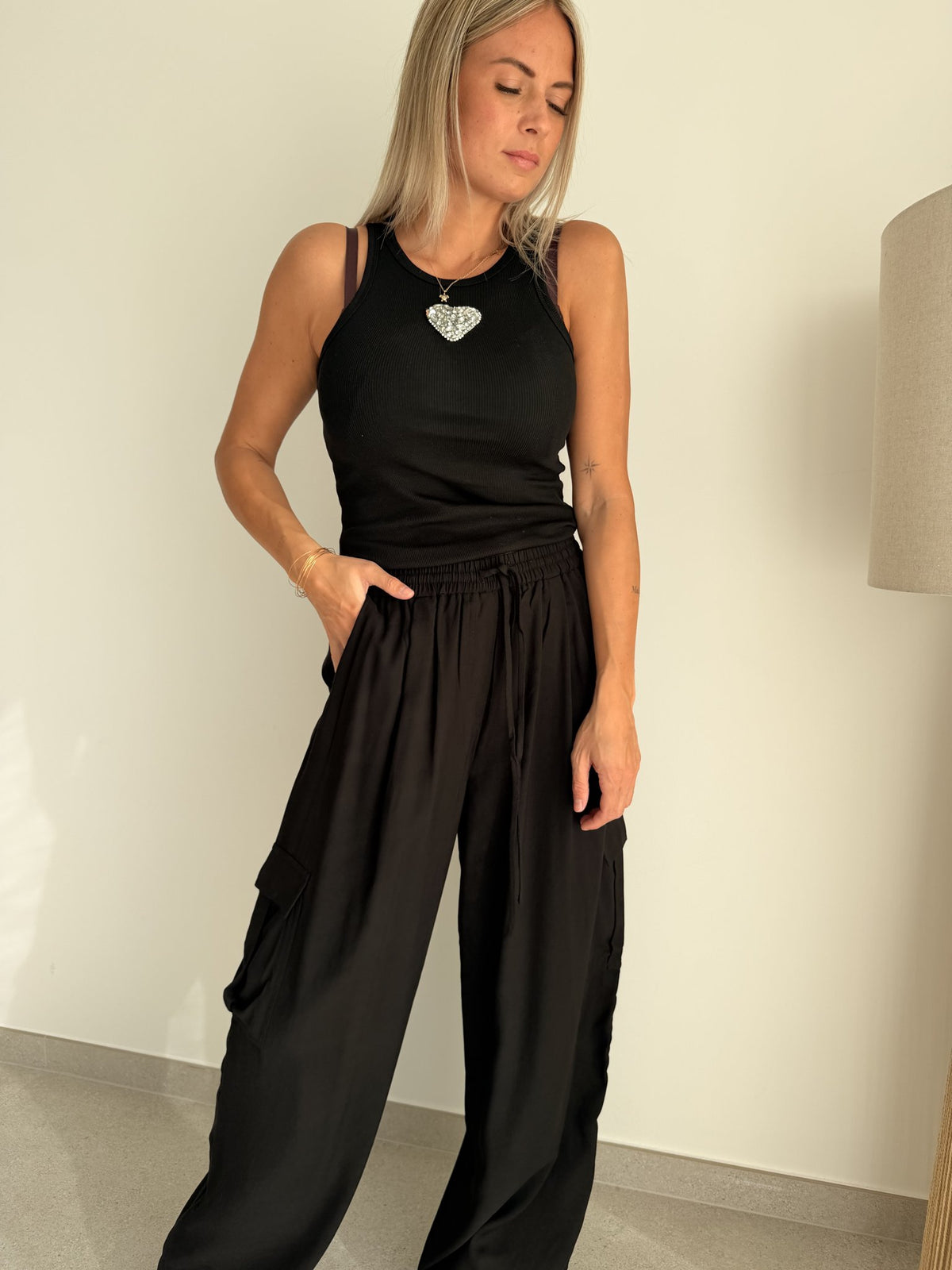 Pantalon Anvar noir