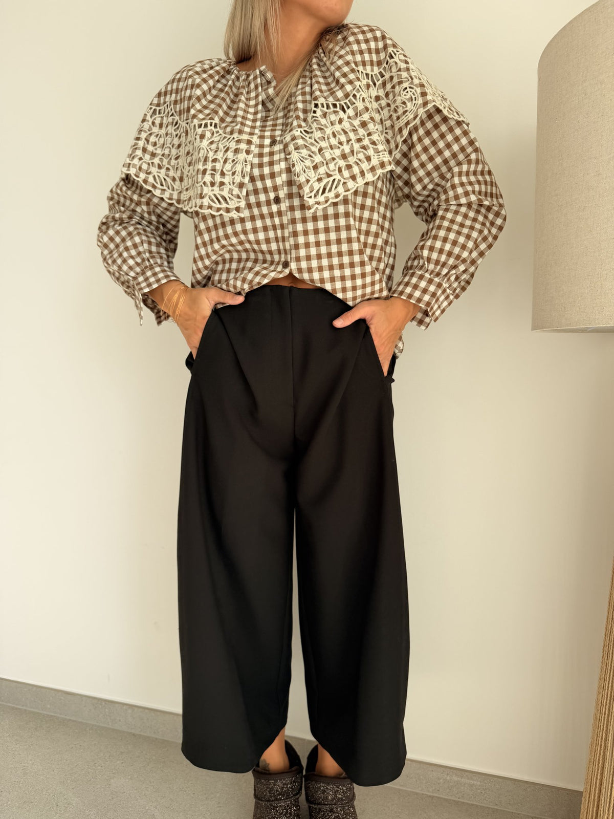 Pantalon 3/4 noir