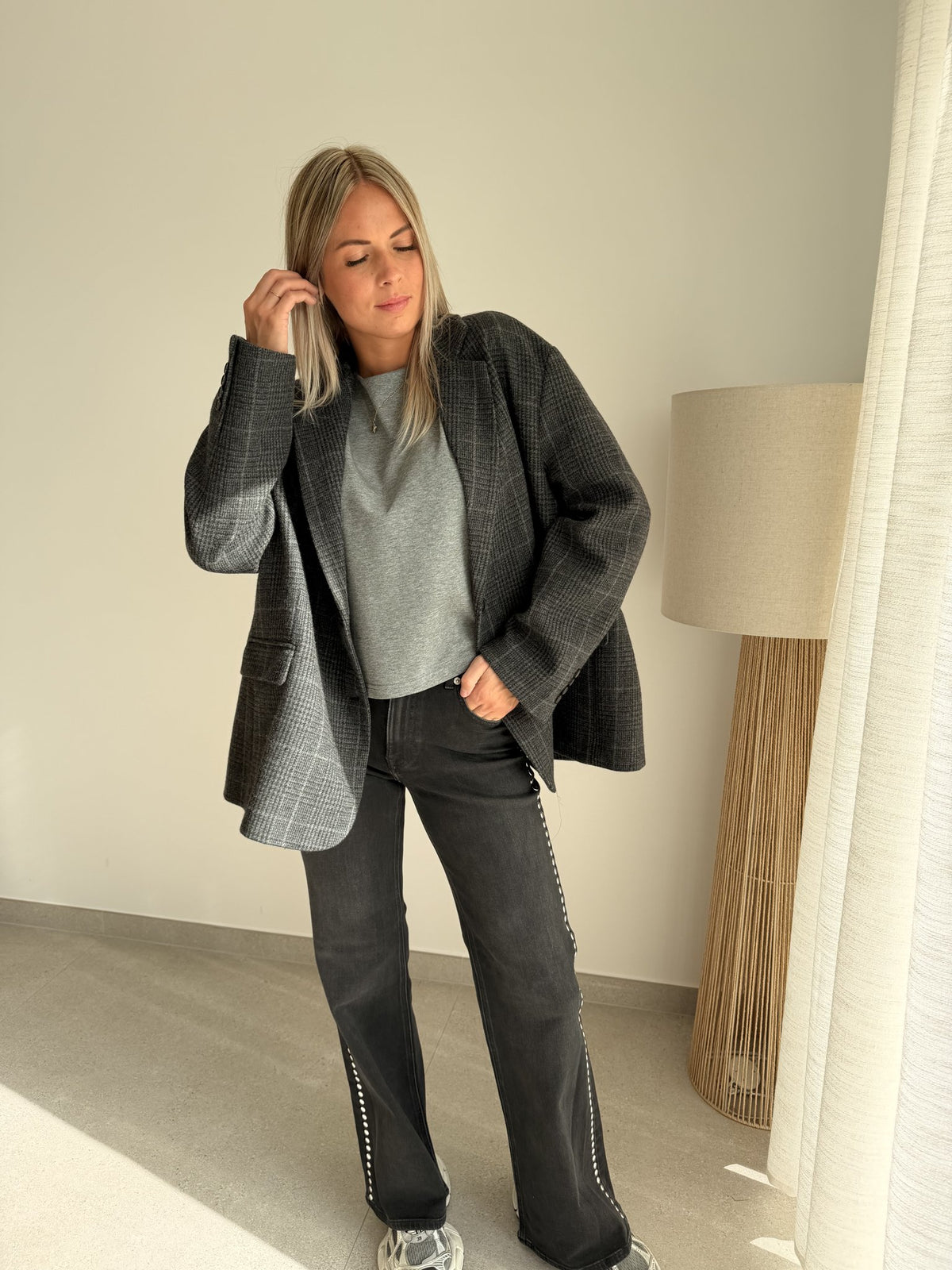 Blazer Giacca gris