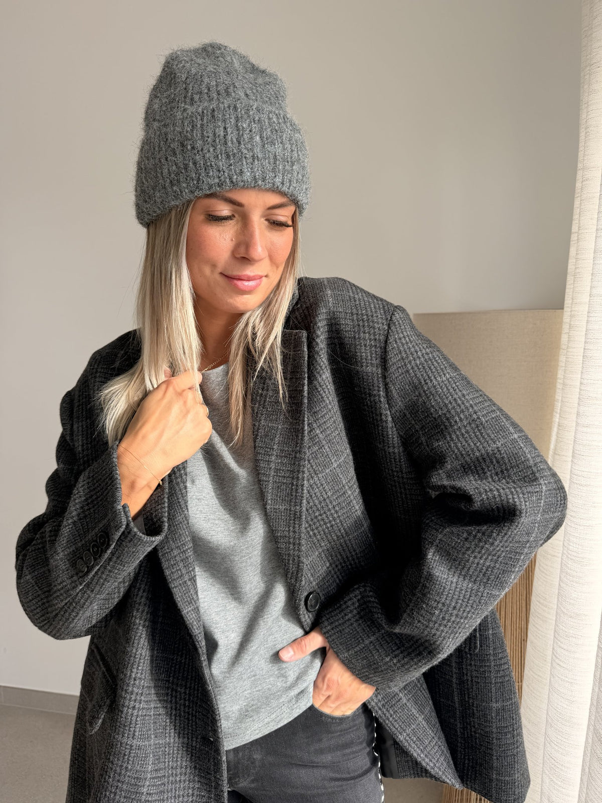 Blazer Giacca gris