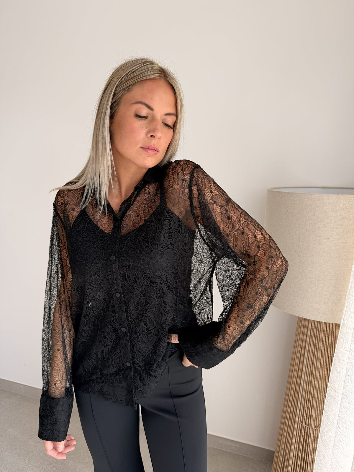 Chemise Gilmore noire