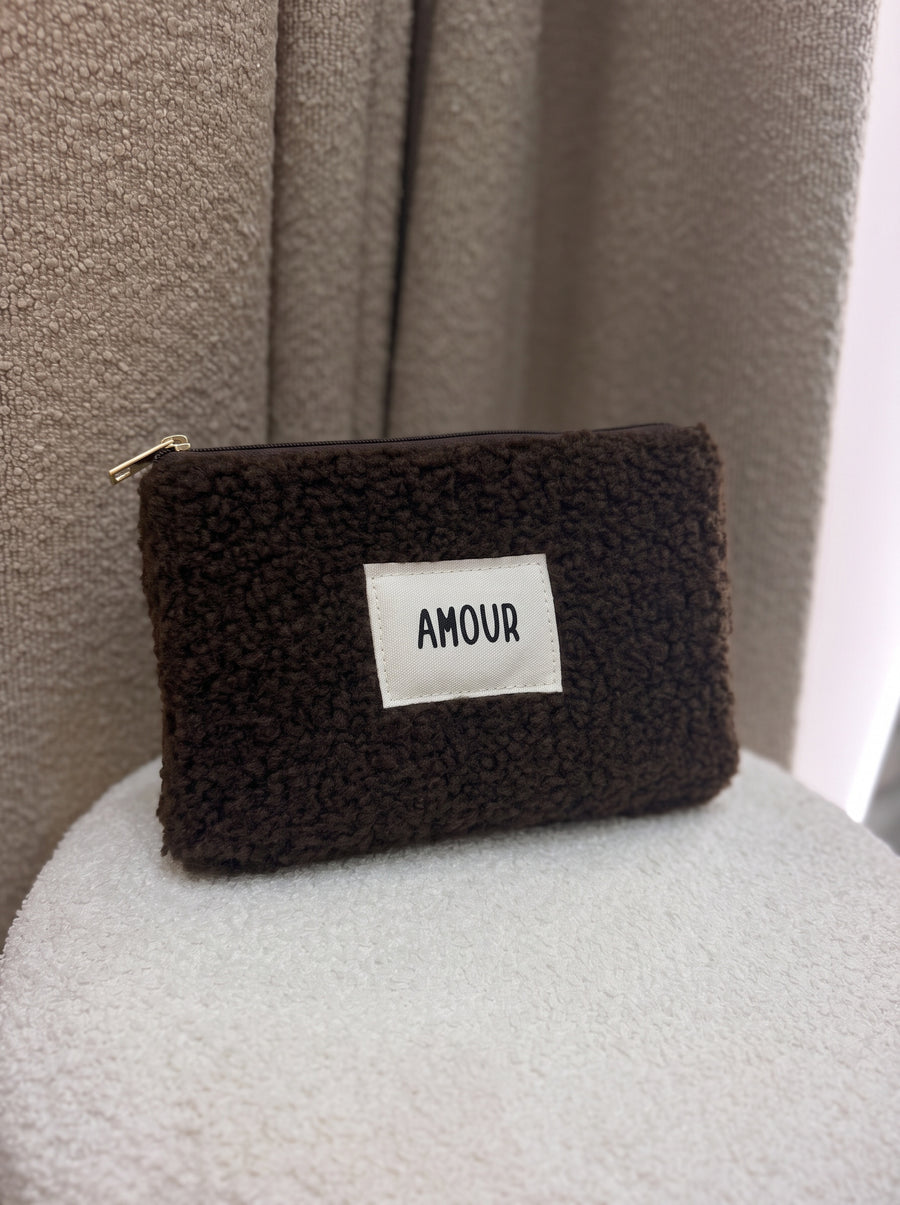 Pochette Amour chocolat