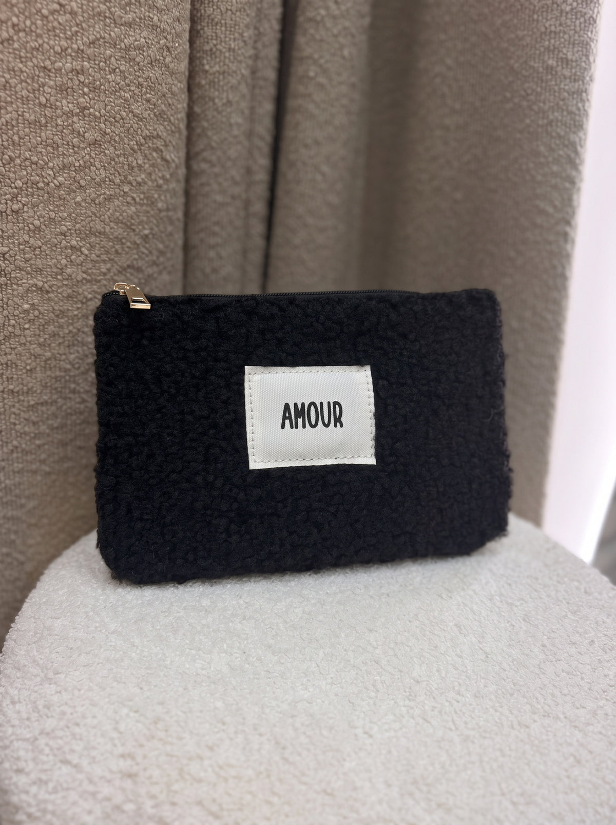 Pochette Amour noir