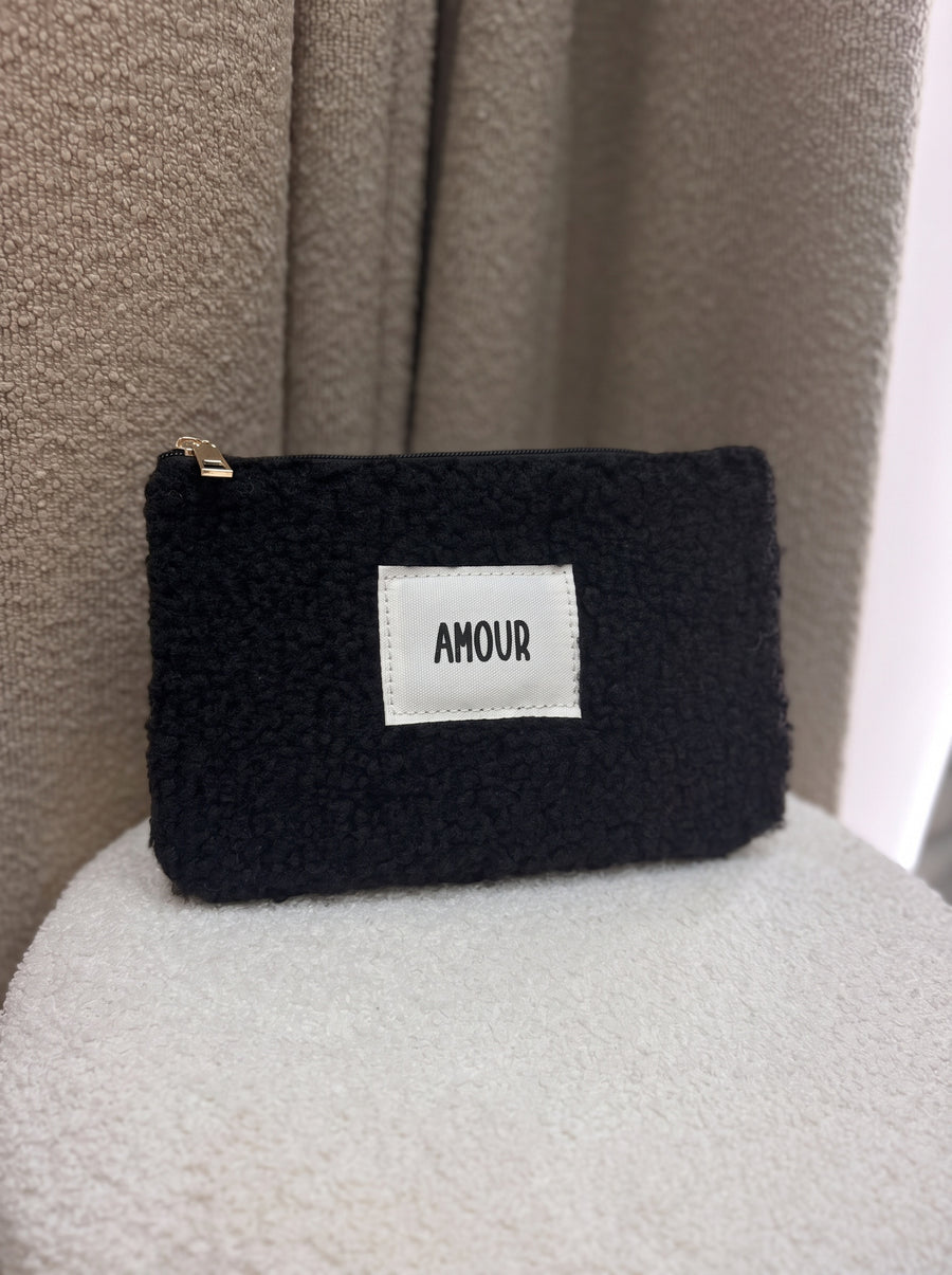 Pochette Amour noir
