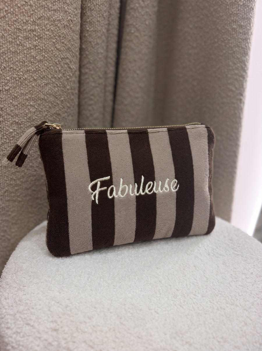 Pochette Fabuleuse brune