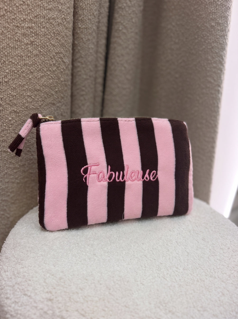 Pochette Fabuleuse rose