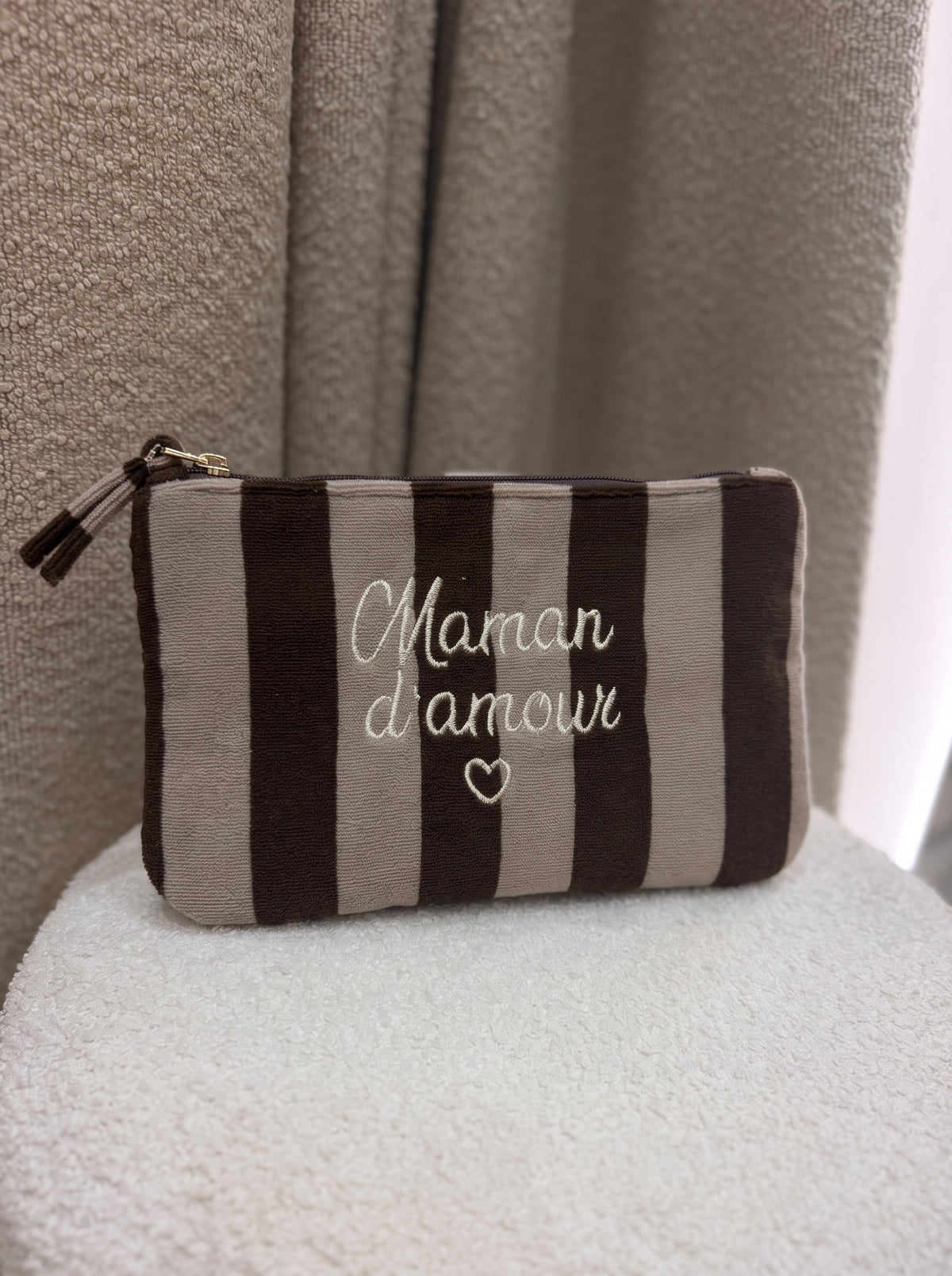 Pochette Maman d'amour brune