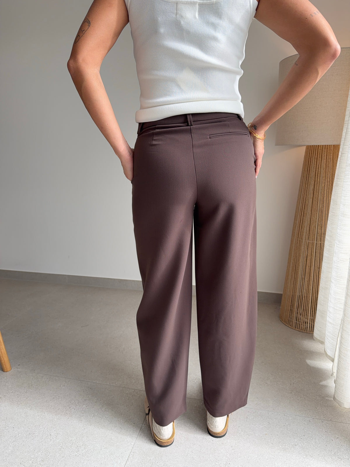 Pantalon Raven chocolat