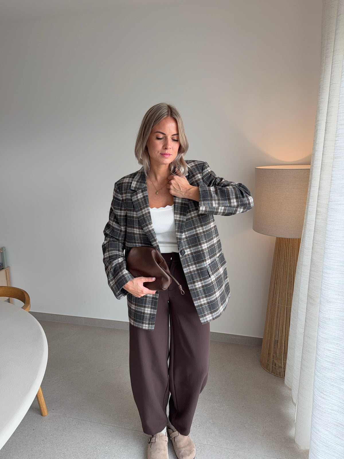 Pantalon Raven chocolat