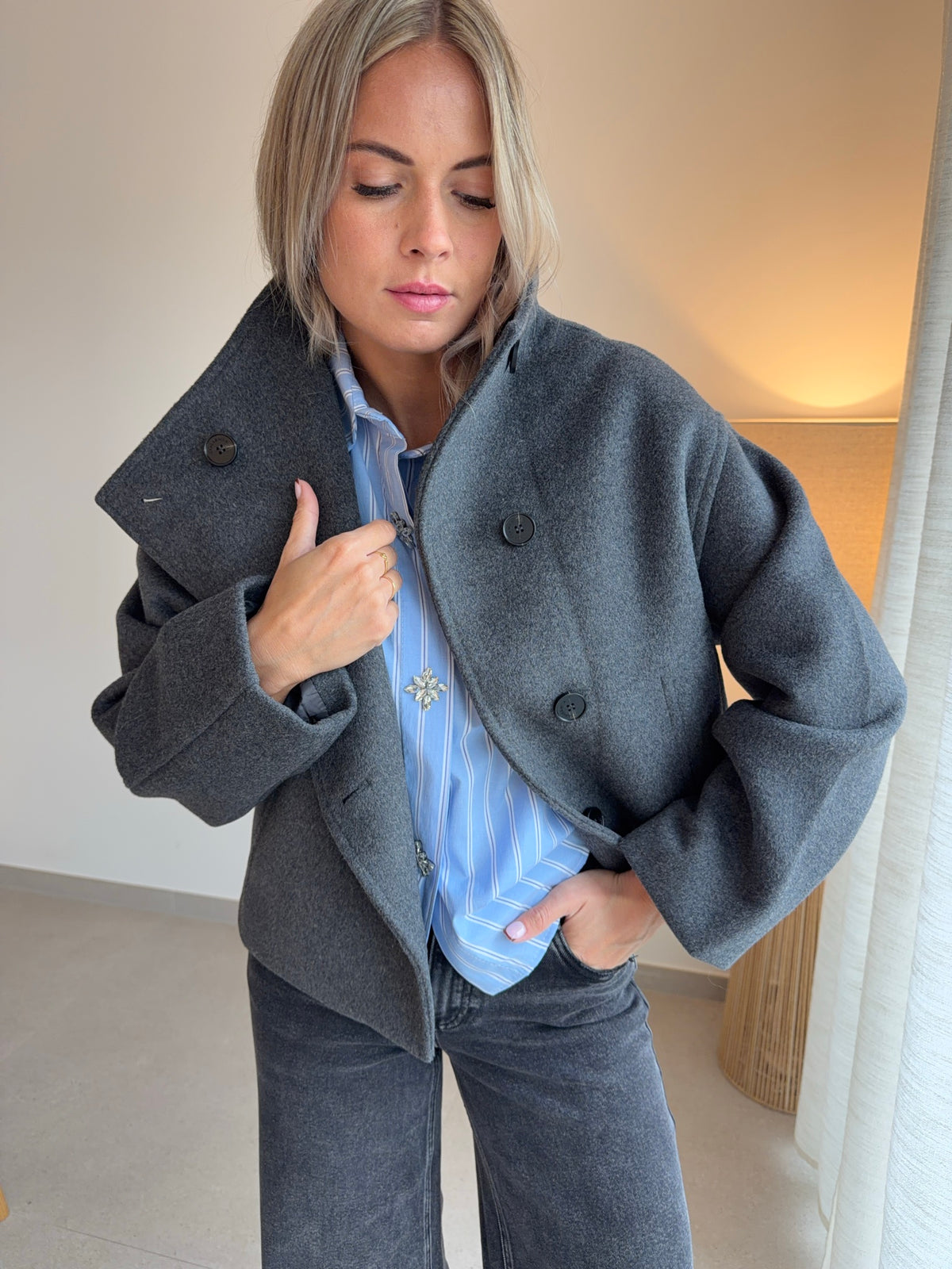 Veste Blanca grise