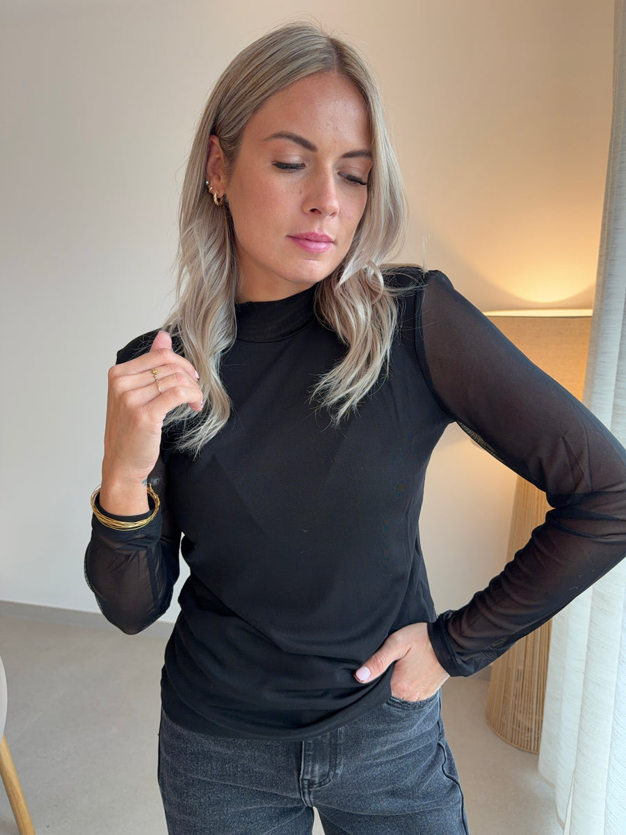 Top Erica noir