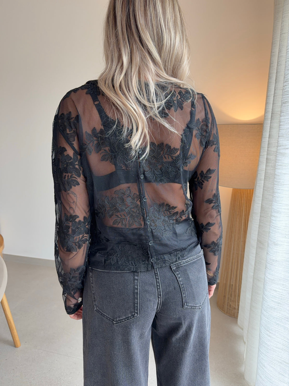 Top Javerie noir