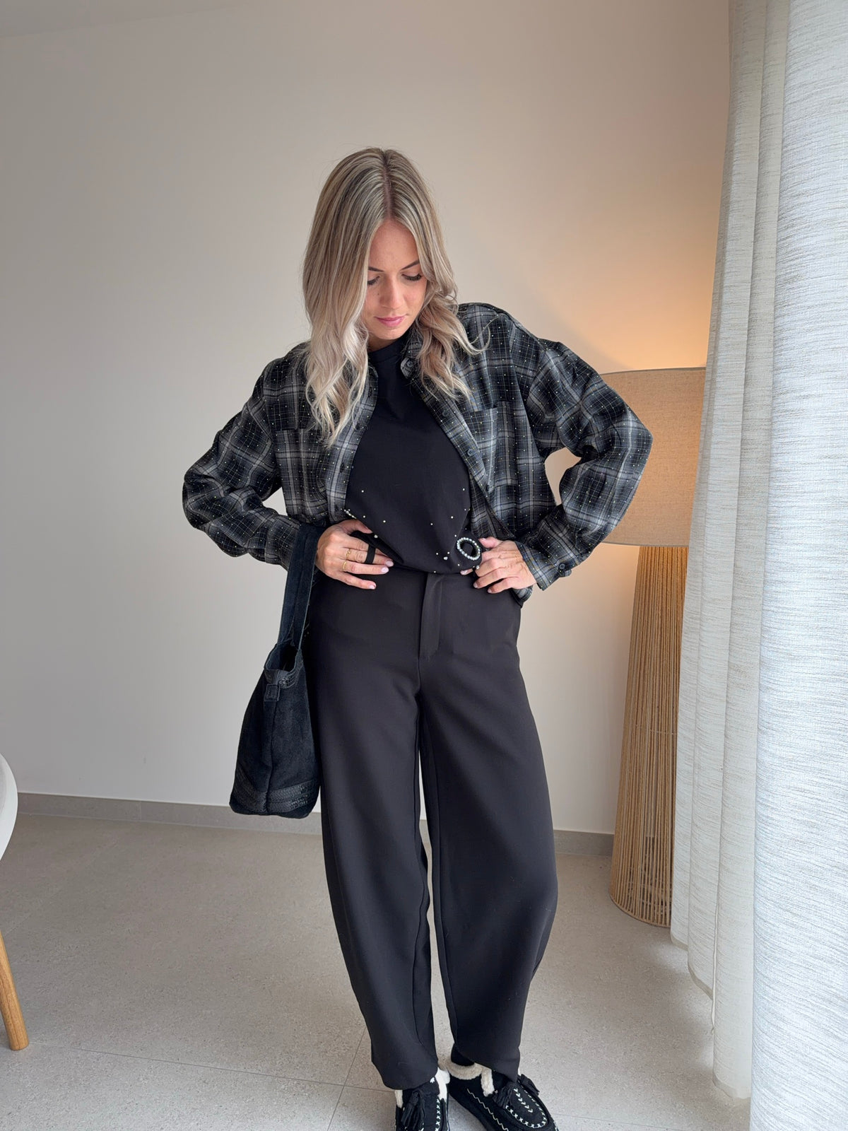 Pantalon Raven noir