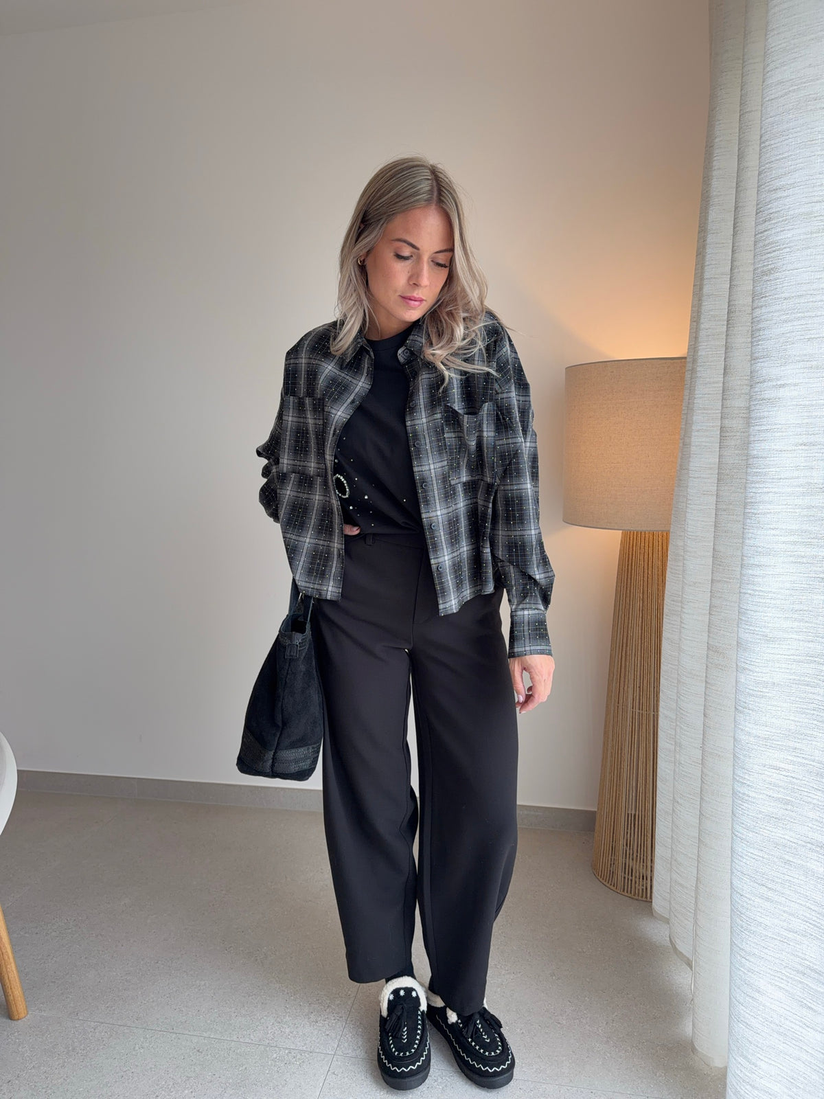 Pantalon Raven noir